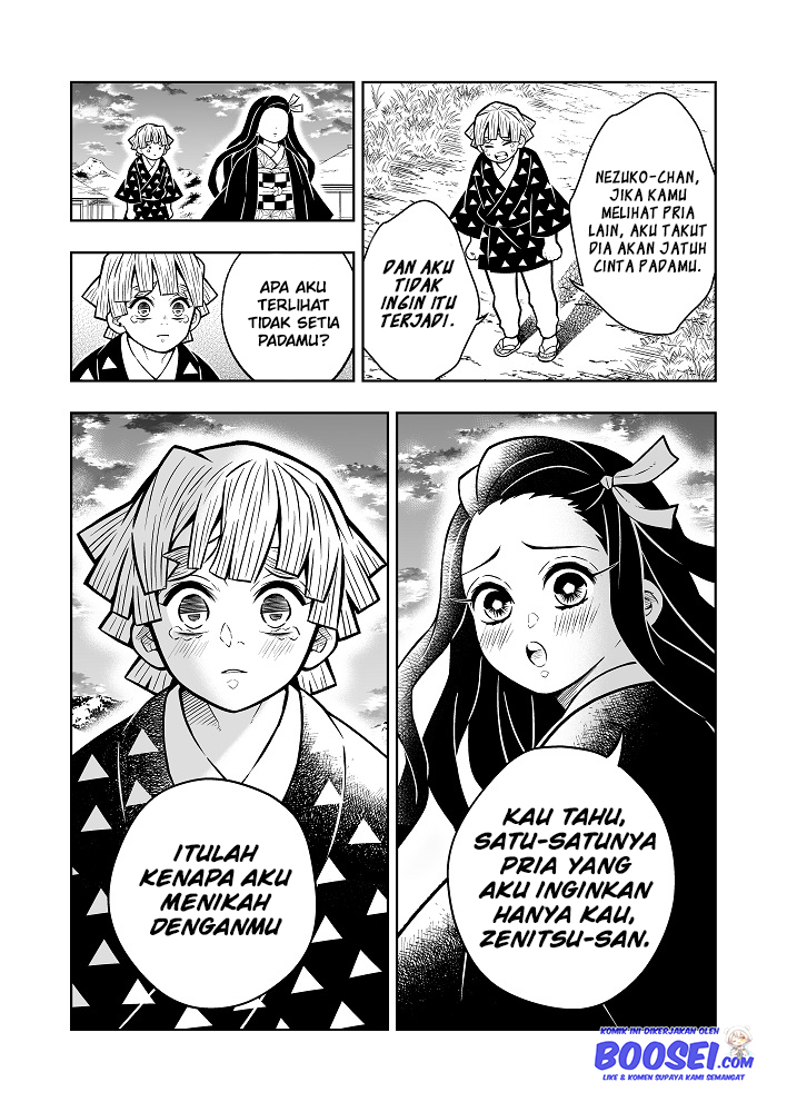Kimetsu no Yaiba – Zenitsu and Nezuko’s Afterstory Chapter 00 Gambar 8